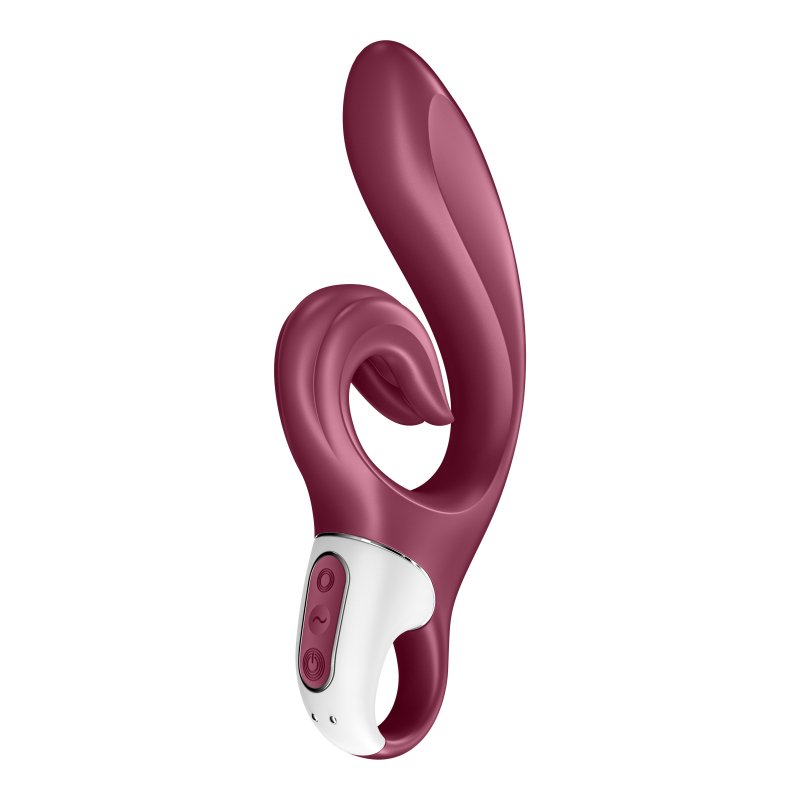 Вибратор для точки G и клитора "Satisfyer Love Me" винный 